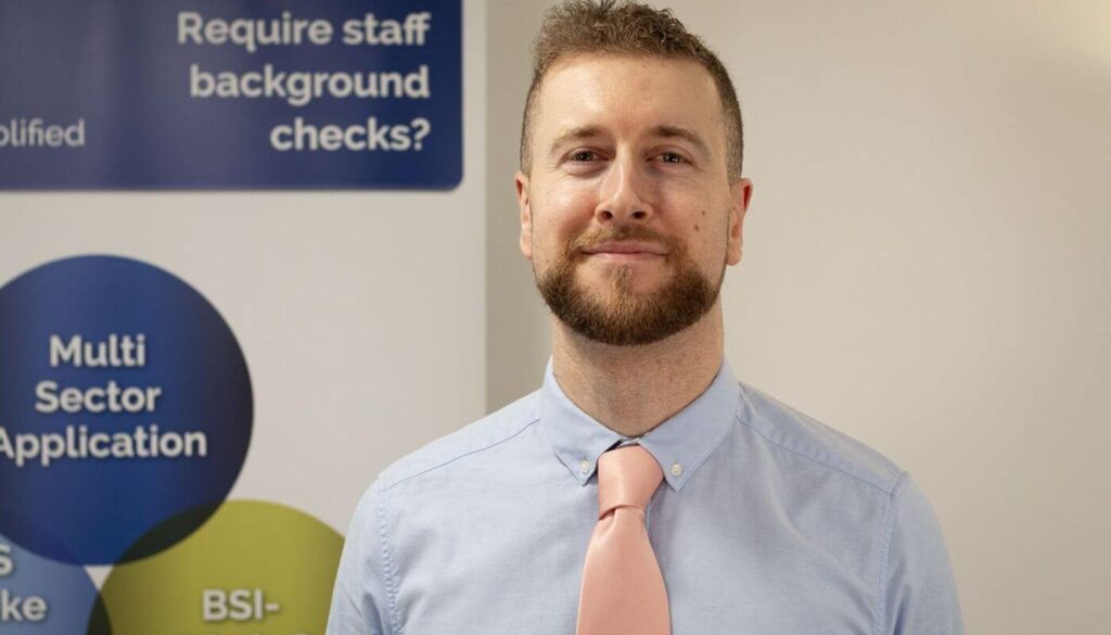 The criminal record check manager at SVS providing a quote about SVS's criminal record check service.